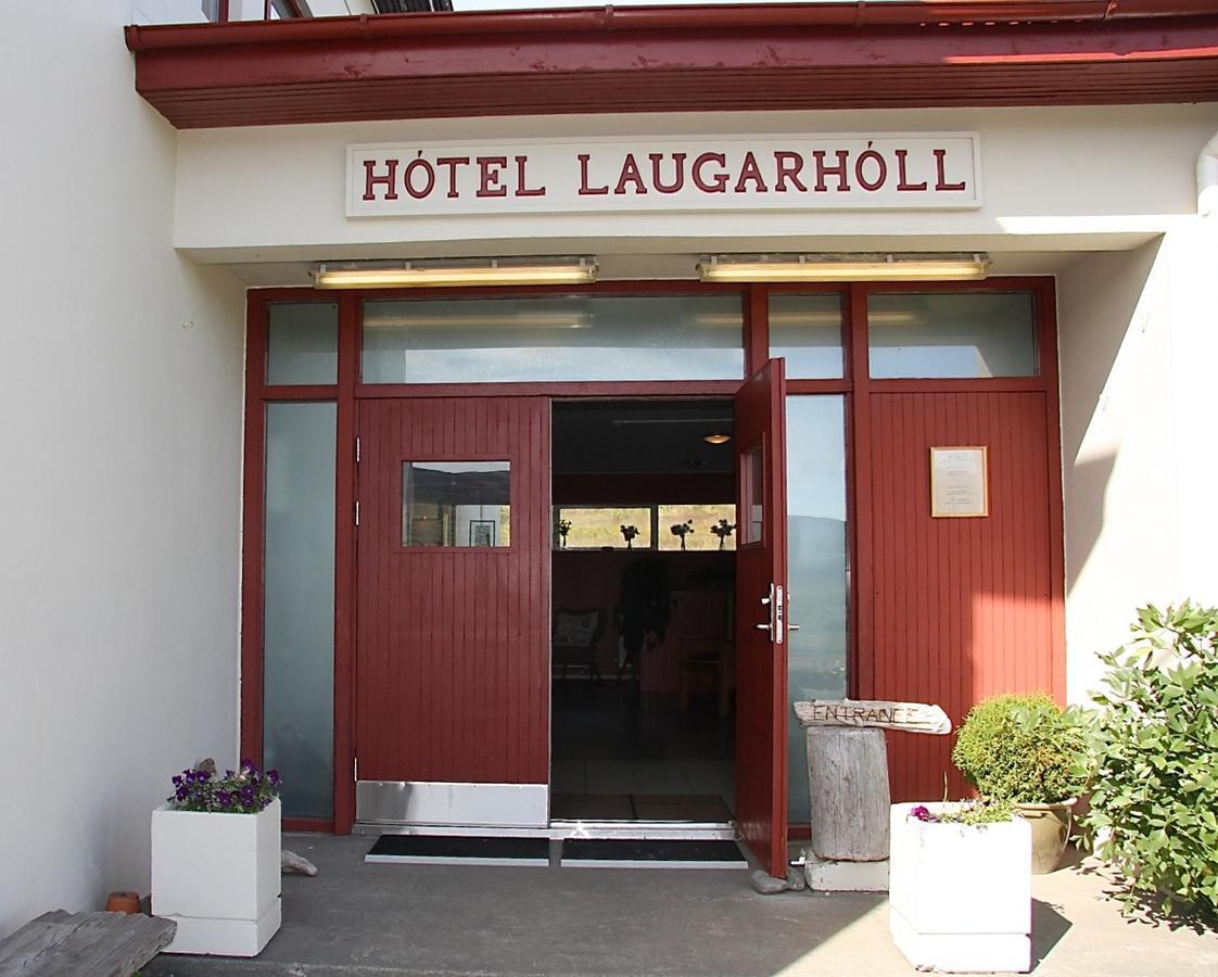 Hotel Laugarholl With Natural Hot Spring Holmavik Exterior foto